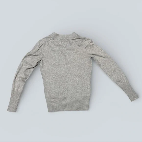 Banana Republic Cashmere, Silk & Cotton Blend V-Neck Sweater - Picture 3 of 4